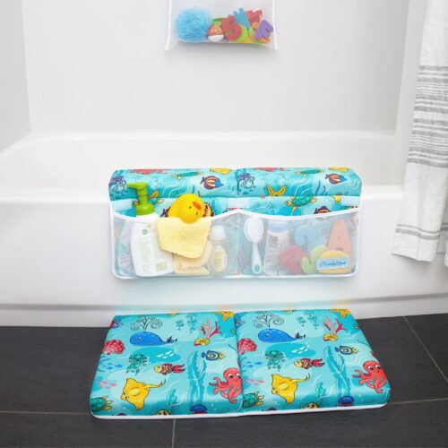 Baby and toddler bathing kit commercial product lifestyle photography