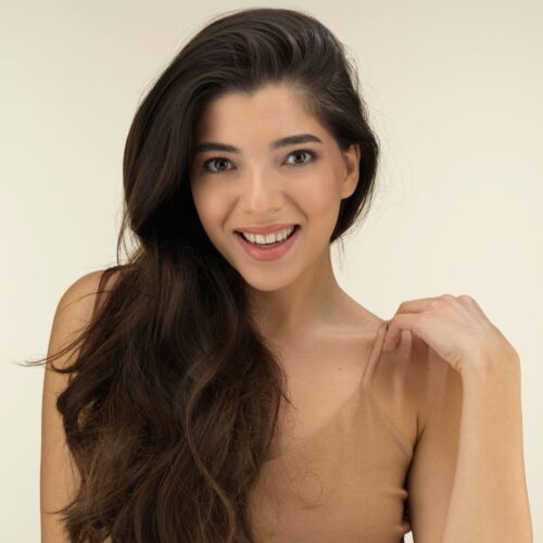 Commercial cosmetic photoshoot with female model by Isa Aydin NJ NY LA
