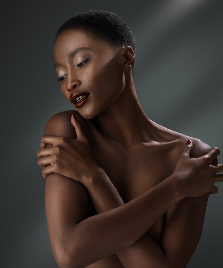 Commercial makeup beauty model with professional lightning by Isa Aydin NJ NY LA
